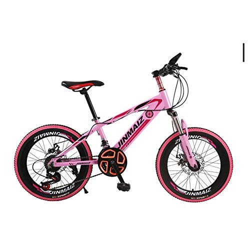 Folding Bike : TBAN Children's Bicycle, 20 Inch, Mountain Bike, Aluminum Alloy Double Disc Brake, 21 Speed Shift Road Bike Shock Absorption, A