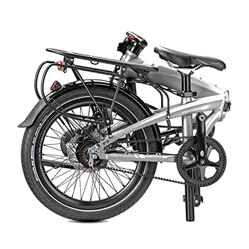 Folding Bike : Tern Men's Verge S8i 20" Folding Bike, Grey, One Size