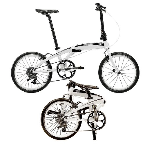 Folding Bike : tern Verge P9 Folding Bike white 2016 folding bike 7 speed