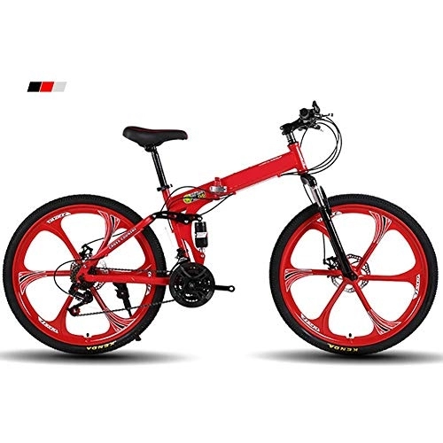 Folding Bike : unknow YYHEN Mountain Bike Folding Bicycle 26 Inch / 21 Speed Folding Bicycle For Adult / Mountain Bike, Variable Speed Mountain Bike