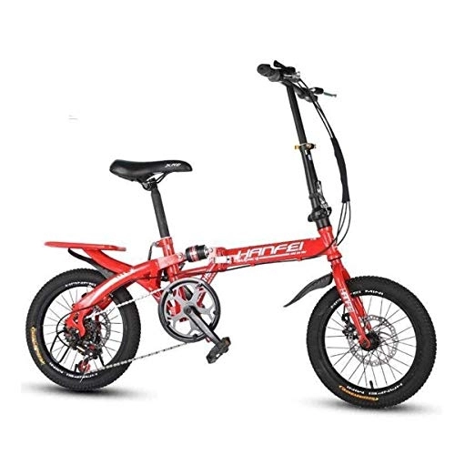 Folding Bike : WEHOLY Bicycle Folding bicycle adult travel ultra light portable mini outdoor bicycle