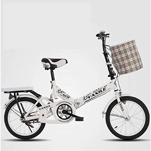 Folding Bike : Xiaoping New folding shock absorber bicycle 20 inch 6-18 years old male and female students adult bicycle