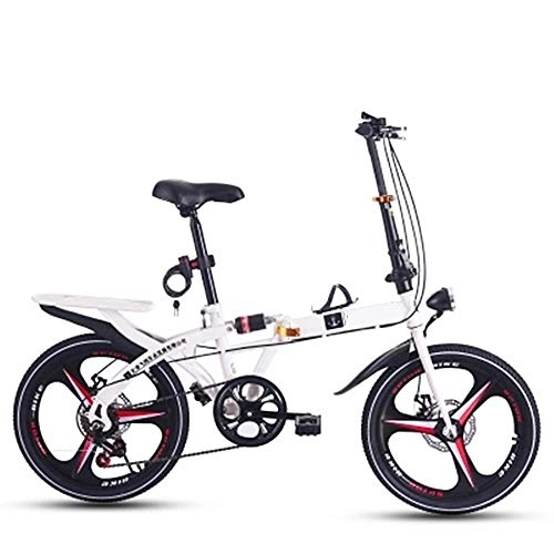 Folding Bike : XIXIA X Folding Bicycle Integrated Wheel Shifting Damping Female Student Adult Travel Bicycle 16 Inch 20 Inch