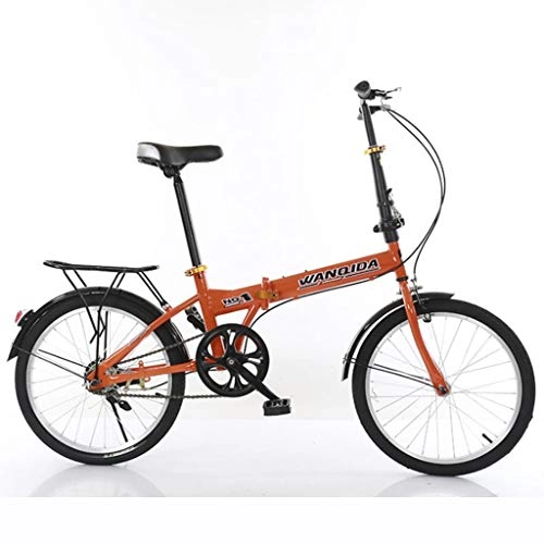 Folding Bike : YANXIH 20 Inch Folding Bicycle Variable Speed Commute Adult Travel Folding Bicycle Road Bike (Color : T3)