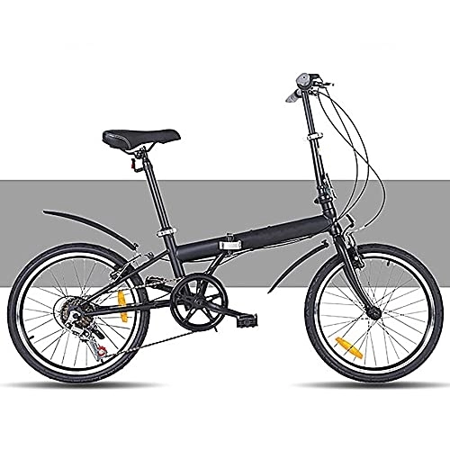 Folding Bike : YUEGOO Folding Bikes, Foldable Bicycle, Folding City Bike Bicycle for Urban Commuter, Outdoor Folding Bicycle with High Carbon Steel Frame, Folding Bicycle for Adults