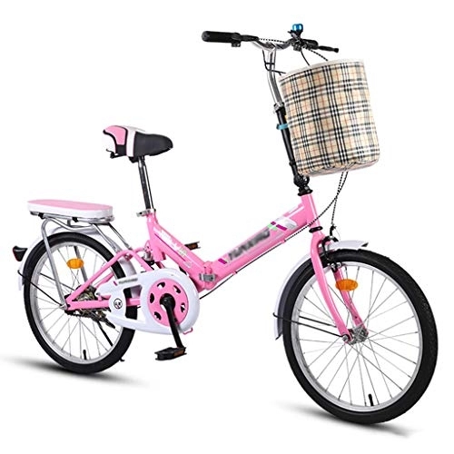 Folding Bike : YYSD City Foldable Bicycles 20 inch Compact Bike Students Office Workers Commuter Ultra Light Bicycle 8s Quickly Fold Bike - 5 Colors