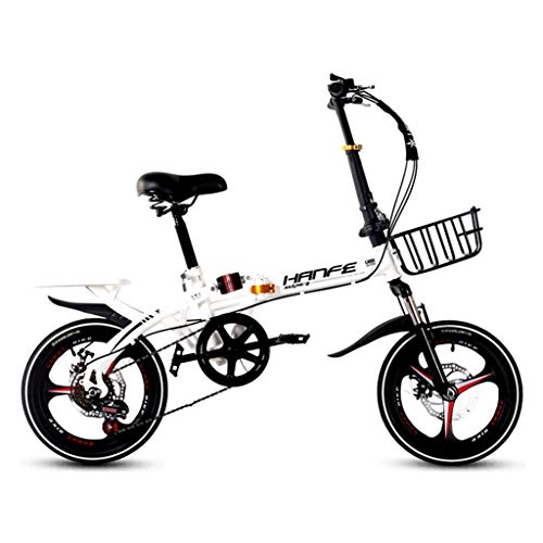 Folding Bike : ZDZXC Folding Variable Speed Bicycle Women's Ultralight Adults Full Suspension Mountain Bike Ten Seconds to Fold Aluminum Alloy Integrated Wheel Design