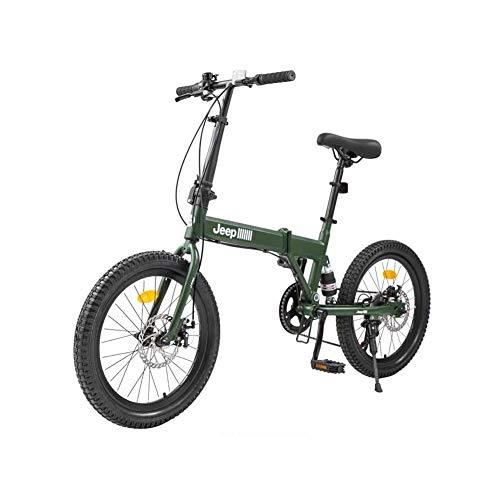 Folding Bike : ZTIANR Mountain Bicycle, 22" Folding Bike 7-Speed Double Shock Absorber Front And Rear Disc Brake Adult Student Youth Suspension Bicycle