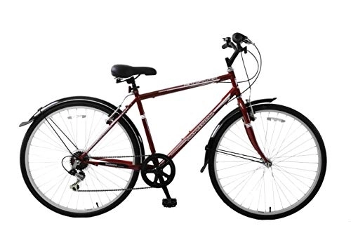Hybrid Bike : Ammaco Professional Metropolitan Mens 700c Hybrid Bike City Bike 22" Frame