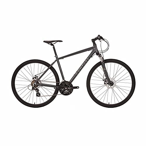 Hybrid Bike : Compass Control Hybrid Bike, Grey, L