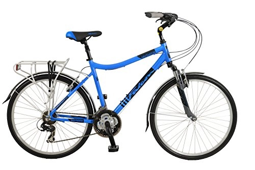 Hybrid Bike : Falcon Men's Navigator Hybrid Bike-Blue, 12 Years