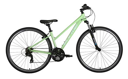 Hybrid Bike : Forme 2019 Peaktrail 2 Ladies Hybrid Bike in Green 15 Inch