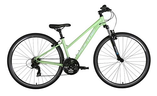 Hybrid Bike : Forme 2019 Peaktrail 2 Ladies Hybrid Bike in Green 17.5 Inch
