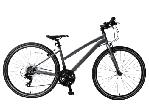 Hybrid Bike : Hard to find bike parts Ammaco Pathway X1 700c Wheel Ladies 16'' Alloy Frame Grey Hybrid Bike 21 Speed