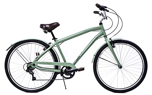 Hybrid Bike : Huffy Men's Sienna Hybrid Bike, Blue, M