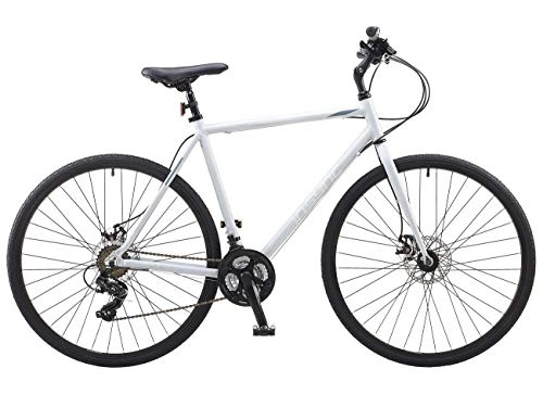 Hybrid Bike : Insync Men's Ara Aluminium Hybrid Bike, 18-Inch Size, Grey