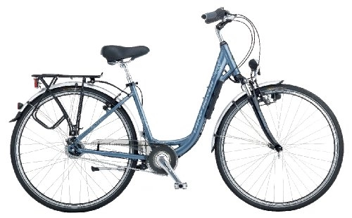 Hybrid Bike : Land Rover Premier Womens Traditional Equipped Hybrid - Grey, 16 Inch