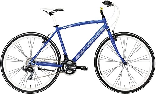 Hybrid Bike : Men's Hybrid Bike Cycles Adriatica Boxter FY with Aluminium Frame, 28Inch Wheel Shimano 21Speed, black
