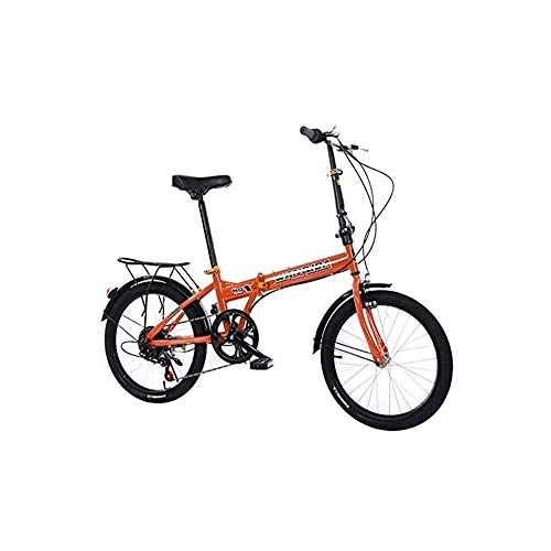 Hybrid Bike : NA ZGGYA Road Bike 20 Inches, Mini Portable Foldable, Variable Speed Travel Bycicles Hybrid Outdoor Riding Transportation Tool Bike Womens Bike
