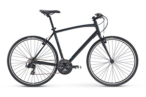 Hybrid Bike : Raleigh Bikes Cadent 1 Fitness Hybrid Bike 21" Frame, Black, 21" / X-Large