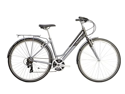 Hybrid Bike : Raleigh - PNP18WT - Pioneer 700c 21 Speed Women's Hybrid Bike in Black / Silver Size Medium