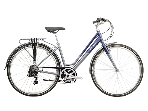 Hybrid Bike : Raleigh - PNT15WT - Pioneer Tour 700c 21 Speed Women's Hybrid Bike in Blue / Silver Size Small