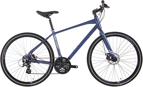 Hybrid Bike : Raleigh Strada 2 Gents 21 Speed 650b Hybrid Bike Matte Blue