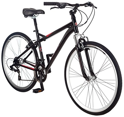 Hybrid Bike : Schwinn Men's Siro Hybrid Bicycle 700c Wheel, Medium Frame Size Black
