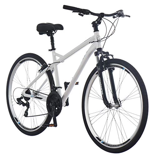 Hybrid Bike : Schwinn Network 3.0 700C Men's Hybrid Bicycle, White / Blue