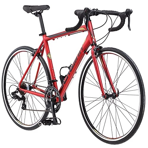Hybrid Bike : Schwinn Volare 1400 Mens Hybrid Road Bicycle, 28-Inch Wheels, 21-Inch Aluminum Frame, Red