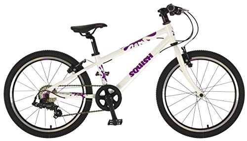 Hybrid Bike : Squish Hybrid 20 Wheel Bike - White / Purple