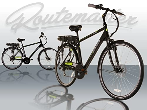 Hybrid Bike : swifty Men's 36v All Terrain Electric Bike. Capable of Over 20 Miles of Assisted Travel on one Charge. Hybrid Step, Black, One Size