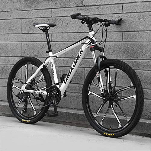 Mountain Bike : 24 26 inch adult mountain bike 24 speed-carbon steel frame-suitable for men's / women's sports cycling racing-10 impeller_26 inch