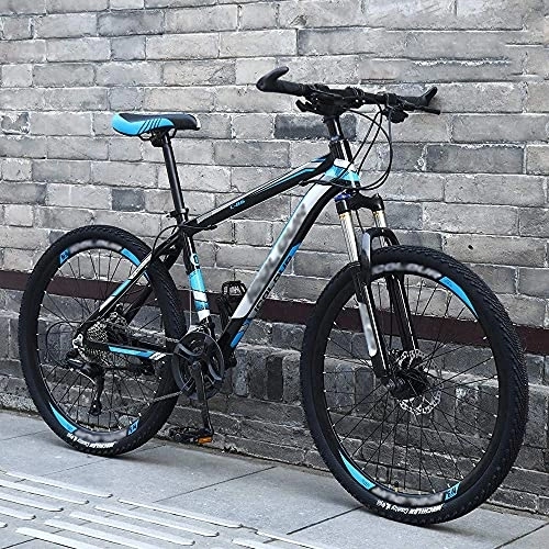 Mountain Bike : 24 / 26 inch Hardtail Mountain Bikes Men's Off-Road 21 / 24 / 27 / 30 Variable Speed Bicycle Racing Lightweight Double Shock Absorption Aluminum Alloy Bicycl