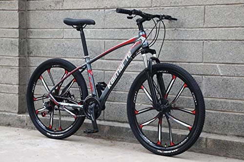 Mountain Bike : 24 / 26 inch mountain bike Ultra light weight aluminum alloy MTB knife wheel adult Variable speed outdoor sport mountain bicycle-10 knife wheel G_24 inch 27 speed_Poland