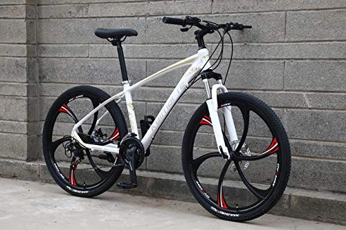 Mountain Bike : 24 / 26 inch mountain bike Ultra light weight aluminum alloy MTB knife wheel adult Variable speed outdoor sport mountain bicycle-6 knife wheel W_24 inch 21 speed_China
