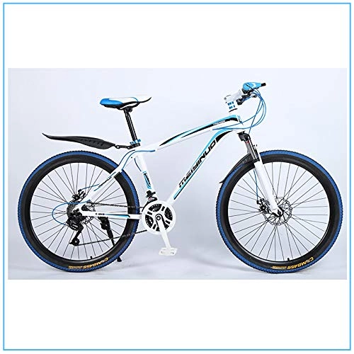 Mountain Bike : 26" 27 / 24 Speed Mountain Bike For Adults, Bicycles For Men And Women, Lightweight Aluminum Full Suspension Frame, Daily Travel