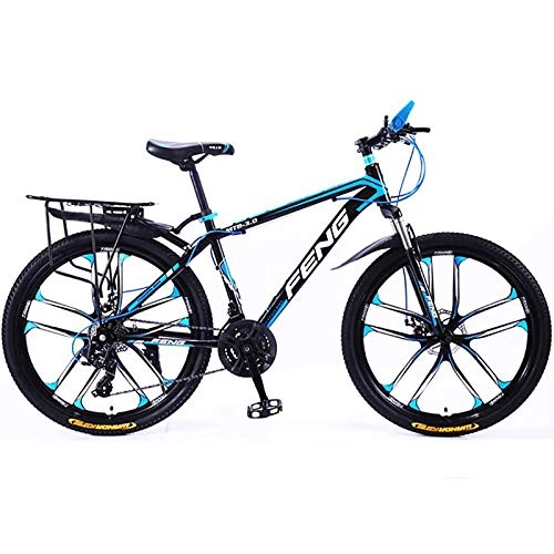 Mountain Bike : 26 Inch 21-speed Mountain Bike Bicycle Adult Student Outdoors Sport Cycling Road Bikes Exercise Bikes Hardtail Mountain Bikes-A 26inch