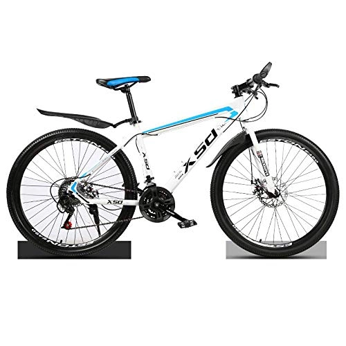 Mountain Bike : 26 Inch 27-Speed Mountain Bike Bicycle Adult Student Bikes Outdoors Sport Cycling Road Bikes Exercise Bikes Hardtail Bikes Gifts, A-24in