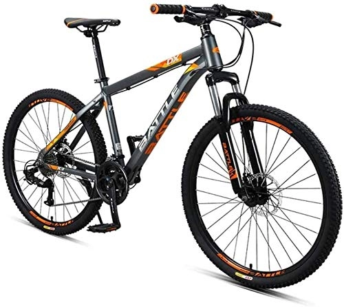 Mountain Bike : 26 Inch Adult Mountain Bikes 27 Speed Hardtail Mountain Bike Men Women City Commuter Bicycle, Perfect for Road Or Dirt Trail Touring