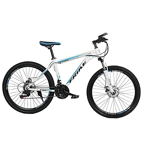 Mountain Bike : 26 inch Mountain Bike Aluminum Frame 21 / 24 / 27-Speed MTB Bicycle for Man with Aluminum Frame Lock-Out Suspension Fork Hydraulic Disc-Brake Urban Commu