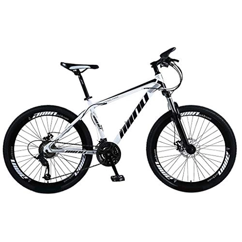 Mountain Bike : 26 Inch Outroad Mountain Bike for Adults Unisex Student Unfoldable Portable Bicycle, Full Suspension MTB Bikes, Racing Cycling, Double Disc Brake 21-Speed Comfortable Bicycles Outdoor