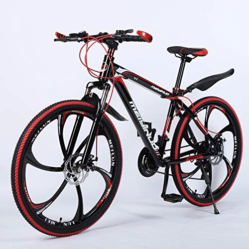 Mountain Bike : 26in Mountain Bike Aluminum Frame Bicycle, 27 Speed Professional Racing For Adults, Outdoor Cycling