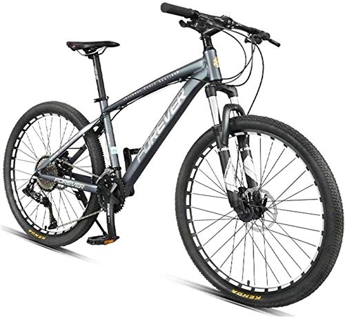 Mountain Bike : 36-Speed Mountain Bikes Overdrive 26 Inch Full Suspension Aluminum Frame Bicycle Male and Female Students Bicycle, for Outdoor Sports, Exercise