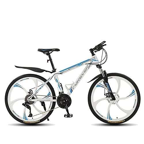 Mountain Bike : ACLFF Mountain Bike / Bicycles 26'' wheel 21 Speeds, Thickened High Carbon Steel Frame, Premium Mountain Bike with Mechanical Double Discbrake and Suspension Fork, for Height 165~180cm