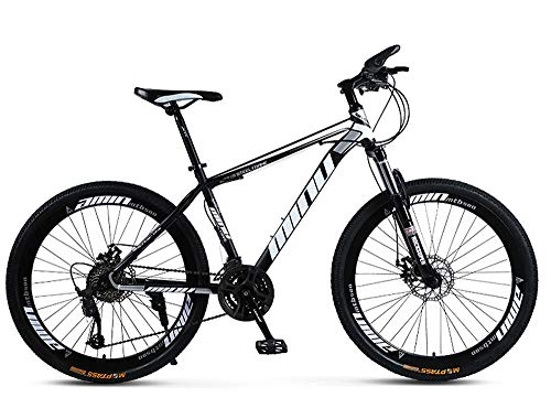 Mountain Bike : Adult Mountain Bike, 26 inch 21-Speed Bicycle Full Suspension MTB ​​Gears Dual Disc Brakes Mountain Bicycle Mini Bike Small Portable For Outdoor Sport road bicycle for men ladies womens D 30 speed