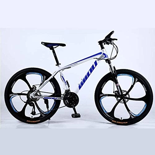 Mountain Bike : Adult Mountain Bike, Beach Snowmobile Bicycle, Double Disc Brake Bikes, 26 Inch Aluminum Alloy Wheels Bicycles, Man Woman General Purpose (Color : C, Size : 24 speed)