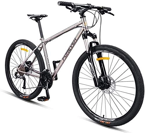 Mountain Bike : Adult Mountain Bikes 27.5 Inch Steel Frame Hardtail Mountain Bike Male and Female Students Bicycle, for Outdoor Sports, Exercise