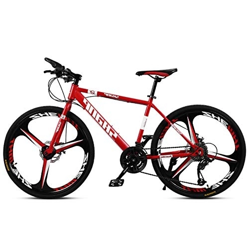 Mountain Bike : Adultmountain Bike, Carbon Steelmountain Bike 21 Speed Bicycle Full Suspension MTB Gears Dual Disc Brakesmountain Bicycle, B-27speed