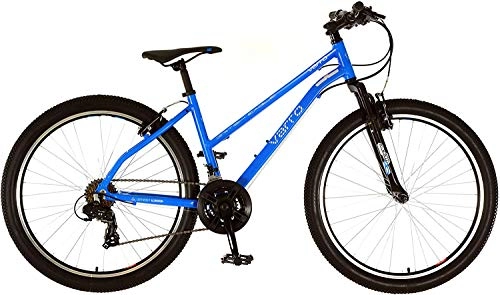 Mountain Bike : Ammaco. British Eagle Varro 26" Wheel Womens Mountain Bike Front Suspension 16" Alloy Frame 21 Speed Blue
